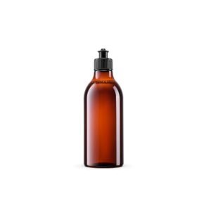 Amber twist-top bottle
